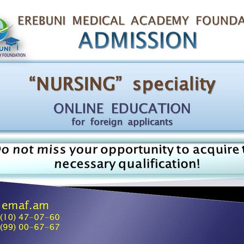 'Nursing' program / Online education 'Nursing' program / Online education
