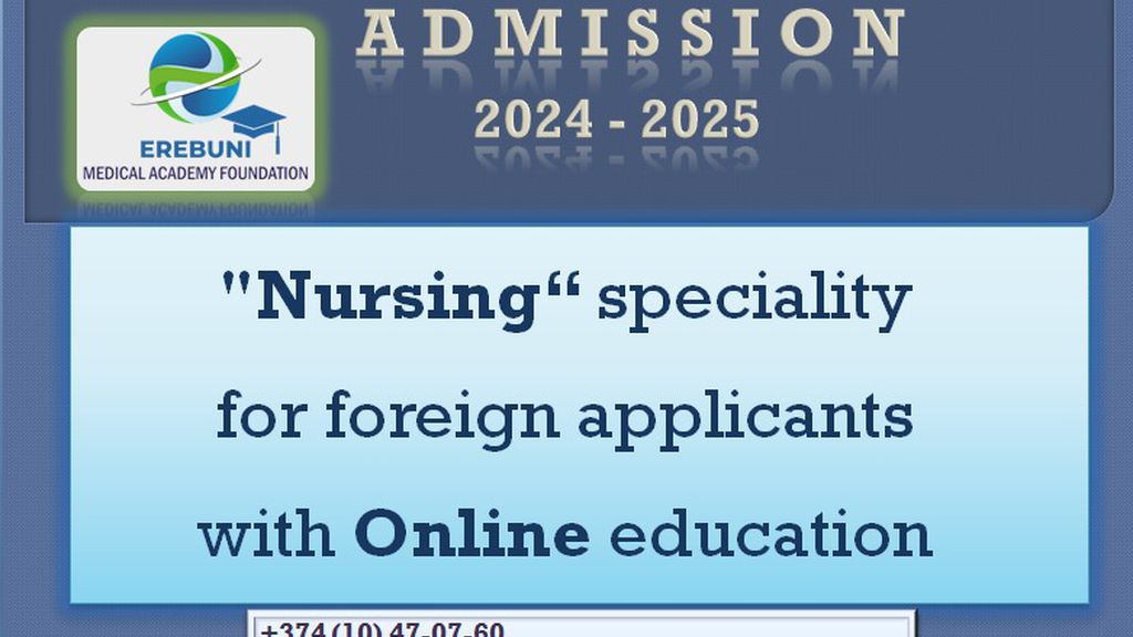 ''Nursing'' program - Online education ''Nursing'' program - Online education